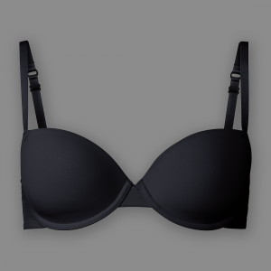 Premium Black Ladies T-Shirt Bra