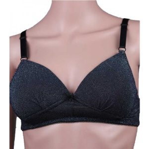 Black light wireless light foam bra
