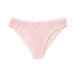 Womens Ribbed Cotton Panty