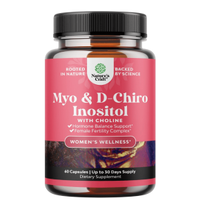 Myo-Inositol & D-Chiro Inositol Supplement for Women - 60 Caps
