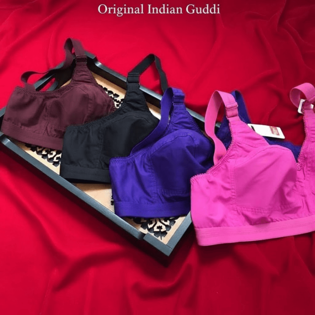 4-pics-guddi-bra.png Guddi Bra 4 Pics Combo – Best Comfortable Bra Set for Women - Image 1