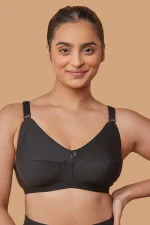 Everyday Comfort Non-Wired Bra | M 307 Pack of 2 | WHITE BLACK - Image 4