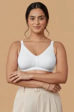 Everyday Comfort Non-Wired Bra | M 307 Pack of 2 | WHITE BLACK - Image 3