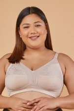 Lace Design High Coverage Bra | M 3308 Pack of 2 | L.NUDE L.NUDE - Image 3