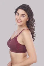 Double Layered Cups Seamless Bra | M 4414 Pack of 2 | K.WINE DUSTY ROSE - Image 2